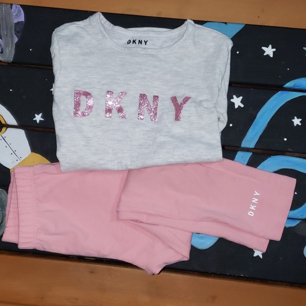 DKNY Girls 3pc Fall set with Rain Coat
